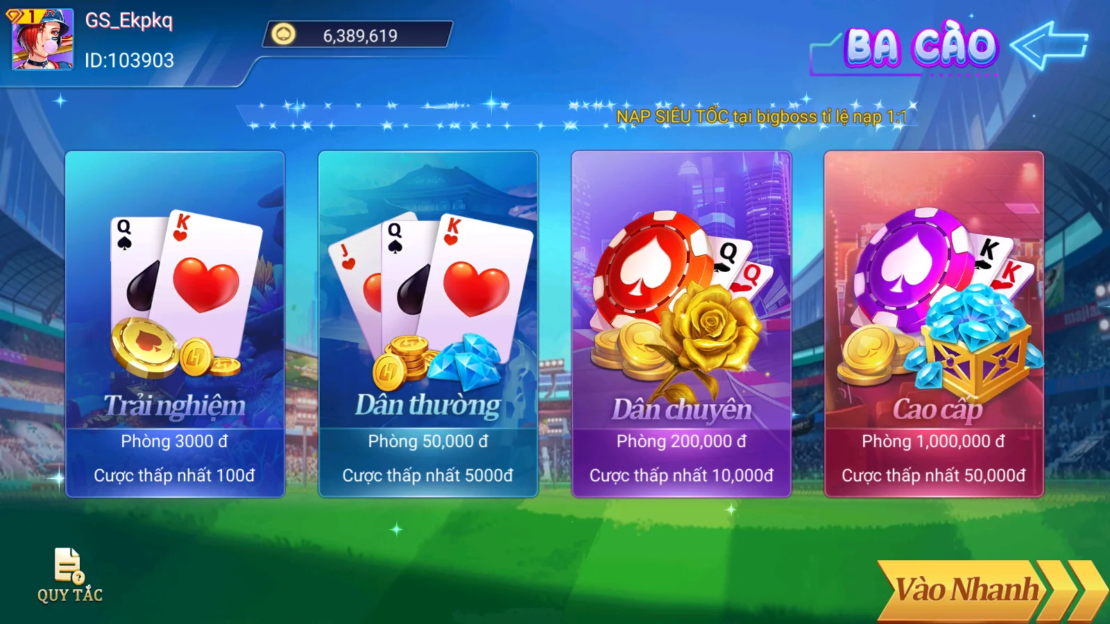 game bài ba cào